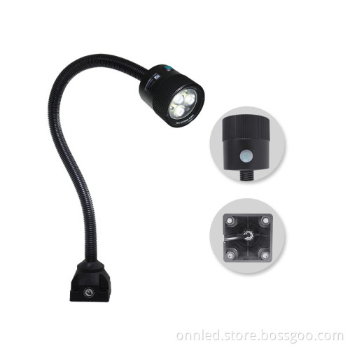ONN-M3W Anti-Corrosion Flexible CNC Machine Waterproof Work Light (12V/24V/220V)